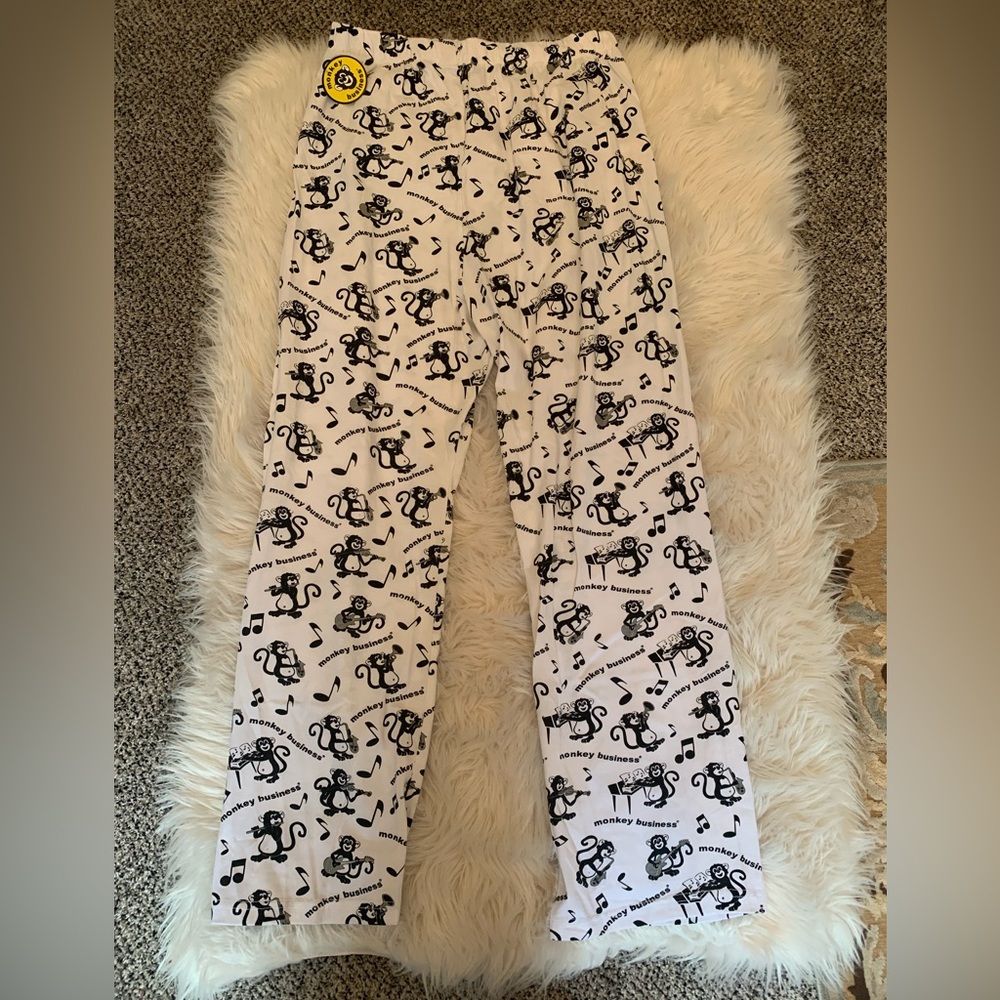 Monkey Business Pajama Pants - Picture 2 of 4